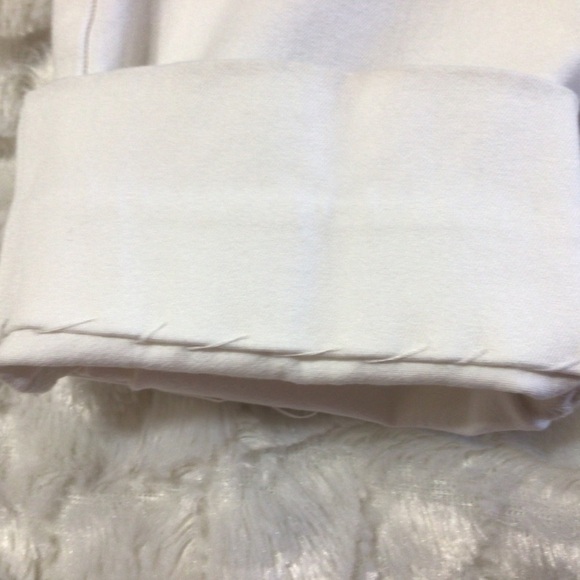 Metaphor White Stretch Pants 6 - Picture 8 of 8